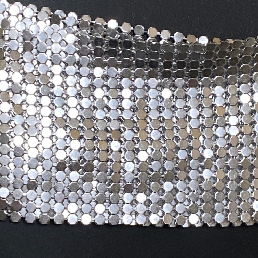 Forever 21 Brand new never worn with tag Silver Metal Fashion Scarf - Picture 4 of 6